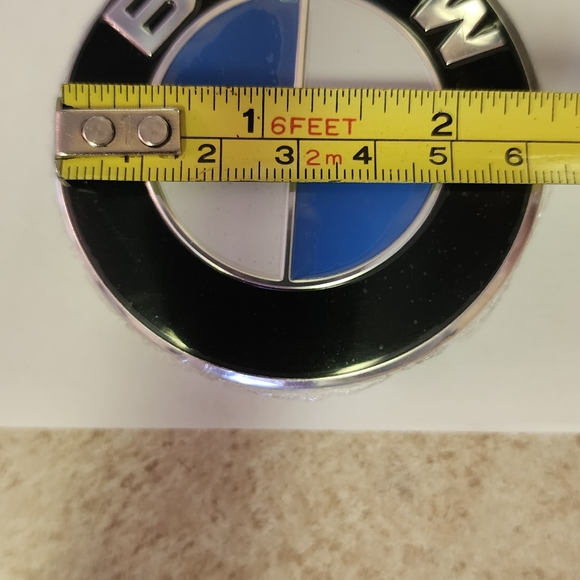 Set Of 4 2.68" *OR* 2.2" BMW hubcap Center Caps - Picture 13 of 16